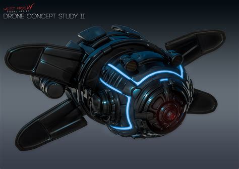 drone concept study  finished  wizz mccay  deviantart