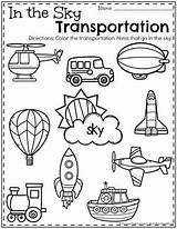 Sorting Planningplaytime Transporte Transport Preschoolers Preescolar Tracing Colorear Helpers Ingles Playtime Planning Transports sketch template