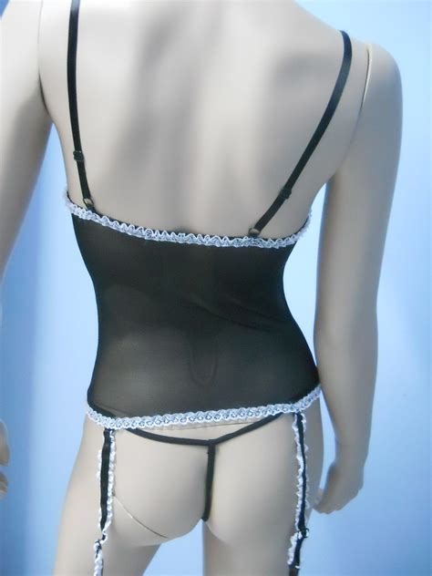 fashion care 2u fc2u l290 black sexy garter belt lingerie