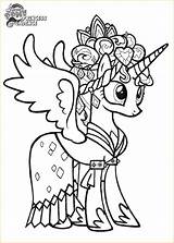 Pony Cadence Unicorn sketch template