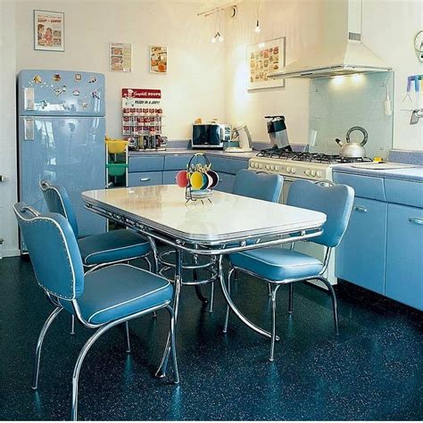 Retro Kitchen 💓 50s Style Kitchen Retro Kitchen Vintage Kitchen