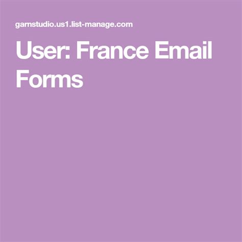 user france email forms email form drops design users france articles projects french