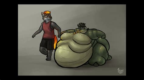 fat furs  mazaku extra helping weight gain comics youtube