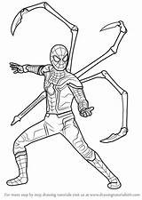 Spiderman Drawingtutorials101 sketch template