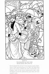 Coloring Pages Renoir Dover Color Doverpublications Book Masterworks Publications Famous Adult Paintings Pierre Auguste Umbrellas Choose Board Welcome sketch template