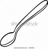 Clipart Teaspoon Spoon Vector Teaspoonful Stock Tablespoon 20clipart Clipground Clipartmag sketch template