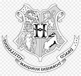 Hogwarts Crest Getcolorings Gryffindor Slytherin Crests Colorin sketch template