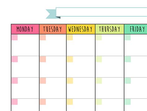 calendar monthly planner  printable behance