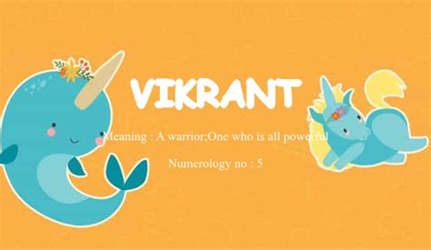 vikrant  meaning