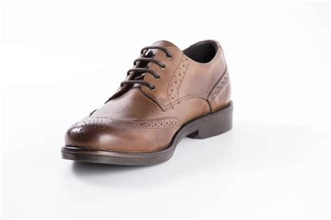 classic brown male leather shoes stock photo  artjazz