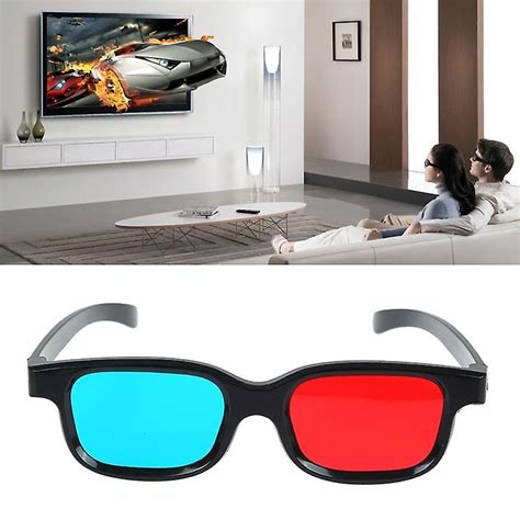 Universal Type 3d Glasses Tv Movie Dimensional Anaglyph