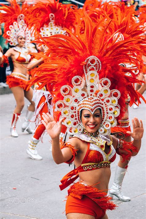 colombia   barranquillas carnival     colorful    typical