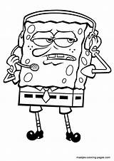Spongebob Coloring Pages Squarepants Maatjes Color Book Print Loaded Version Want Click Will sketch template