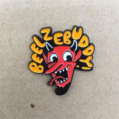 Beelzebuddy Enamel Pin By Graveface Mp14
