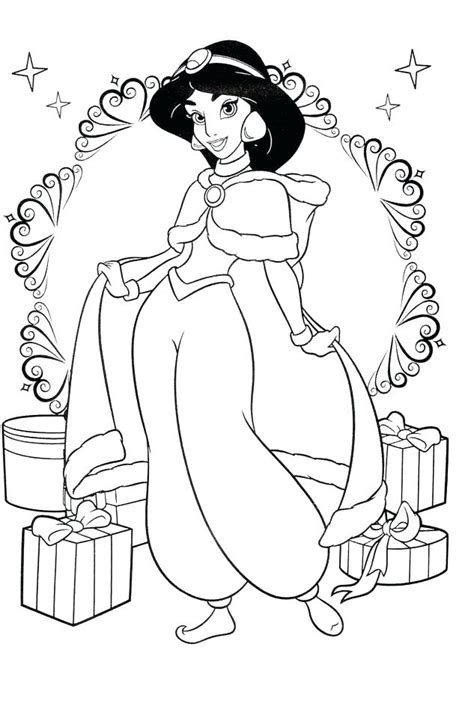 disney princess jasmine coloring pages  getcoloringscom