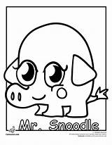 Coloring Moshi Pages Monster Monsters Color Drawings Sheets Snoodle Kids Printable Mr Colouring Print Ponies Comments Clipartmag Paintingvalley Click sketch template