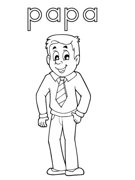 father coloring page funny coloring pages
