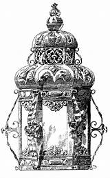 Candle Vintage Clip Gothic Baroque Clipart Holders Cliparts Graphics Drawing Lantern Holder Antique Victorian Fairy Illustration Ephemera Transfer Lanterns Halloween sketch template