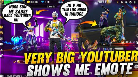 Very Big Girl Youtuber Showes Me Emote And Attitude 🤯 ️ आजा 1vs2 Me 🤣