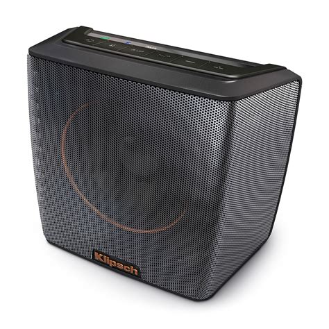 groove bluetooth speaker portable rechargeable klipsch