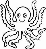 Octopus Handed Colorluna sketch template
