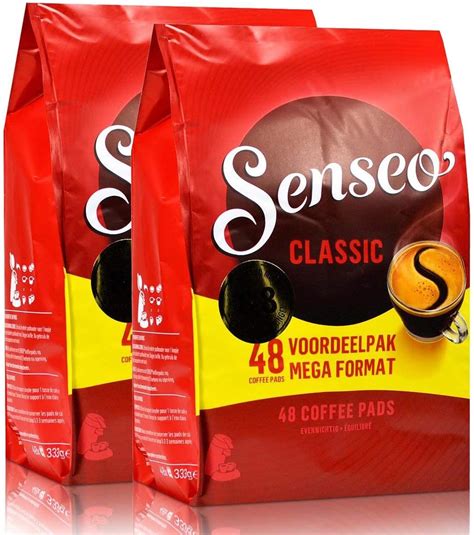 senseo regular classic roast  design pack      coffee pads amazoncouk grocery