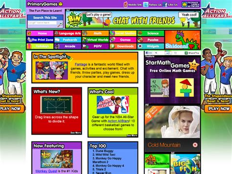 primary games games unlimited gaming resources