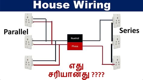 series  parallel house wiring  tamil youtube