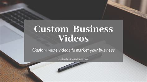 custom business  youtube
