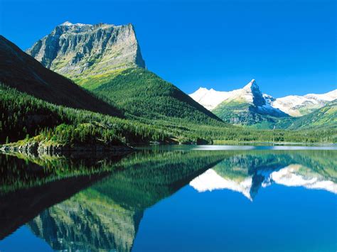 mountain lake desktop wallpaper