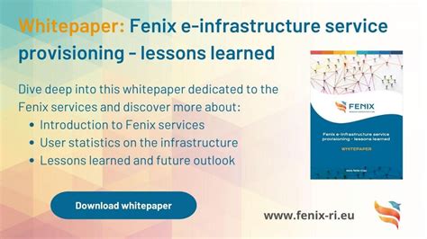 lessons learned  hpc services provisioning fenix