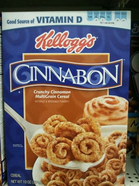 Cinnabon My Cereal Box