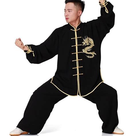 Chinese Traditional Costume Tang Suit Men Kung Fu Suit Wu Shu Uniform