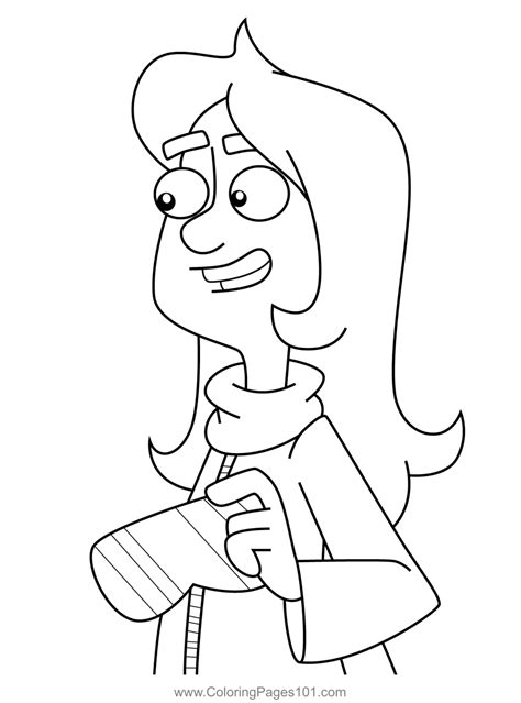 derek dukensson phineas  ferb coloring page  kids  phineas