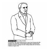 Presidents Coloring Crayola Pages sketch template