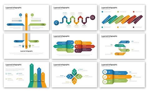 layered  infographic powerpoint template