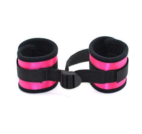 customized sex restraints kit soft bondage restraints wrist cuffs and