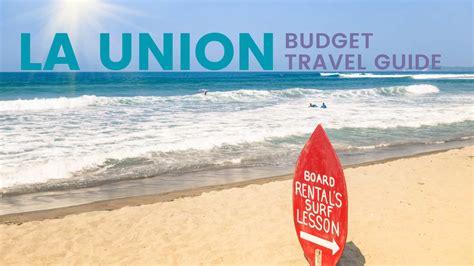 la union   budget travel guide itinerary  poor traveler