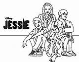 Jessie Coloring Disney Channel Pages Printable Print Color Getdrawings Getcolorings Kids Jessi Colorings sketch template