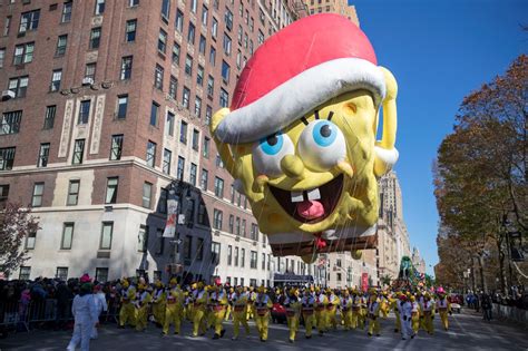 Thousands Brave The Cold For The Macy’s Thanksgiving Day Parade