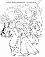 Coloring Wedding Pages Disney Princess Aladdin Printable Party Couples Cana Jasmine Print Cinderella Wishes Kids Color Getcolorings Prince Getdrawings Personalized sketch template