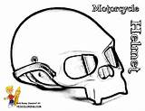 Motorcycle Helmet Skull Coloring Pages Book Novelty Know Made When Has sketch template