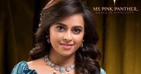 Sri Divya Beautiful Photos For Ms Pink Panther Jewellery Ad Hollywood