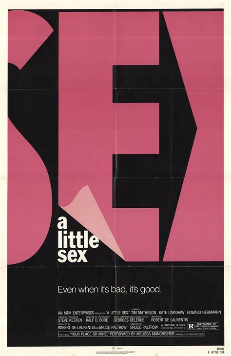 A Little Sex 1982