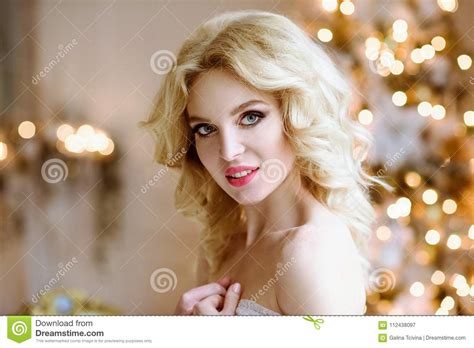 Female Portrait Of Cute Lady Indoors Stock Image Image Of Beautiful