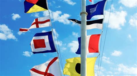 guide  nautical flags code signals shorelines illustrated