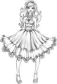 image result  rock star barbie coloring pages  girls fashion