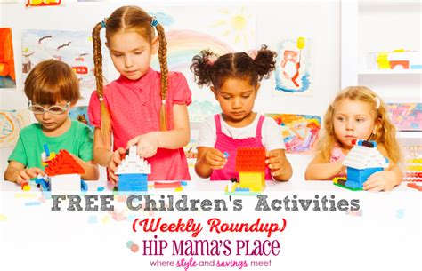 childrens activities weekend family entertainment april   hip mamas place
