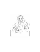 Dmitri Mendeleev Mendel Gregor Johann sketch template