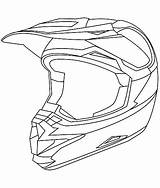 Helmet Dirt Bike Drawing Motocross Easy Drawings Drawn Paintingvalley Getdrawings sketch template